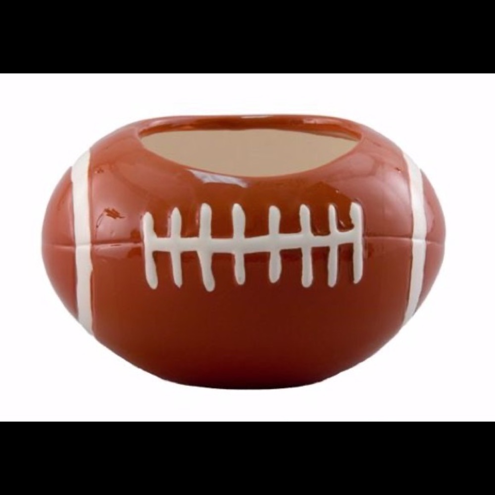 Football Planter Ceramic Planter 7" Long